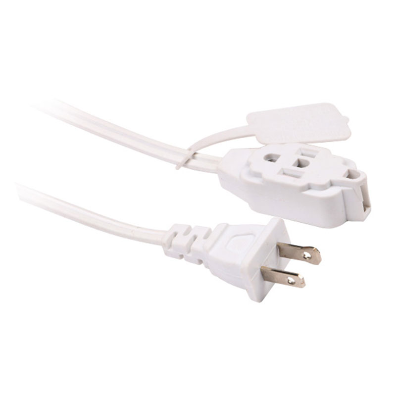 Przedłużacz do użytku domowego Spt w standardzie amerykańskim 12 V z wtyczką z dwoma bolcami i wieloma gniazdami FP-690, FP-691, FP-692, FP-693, FP-688, FP-689