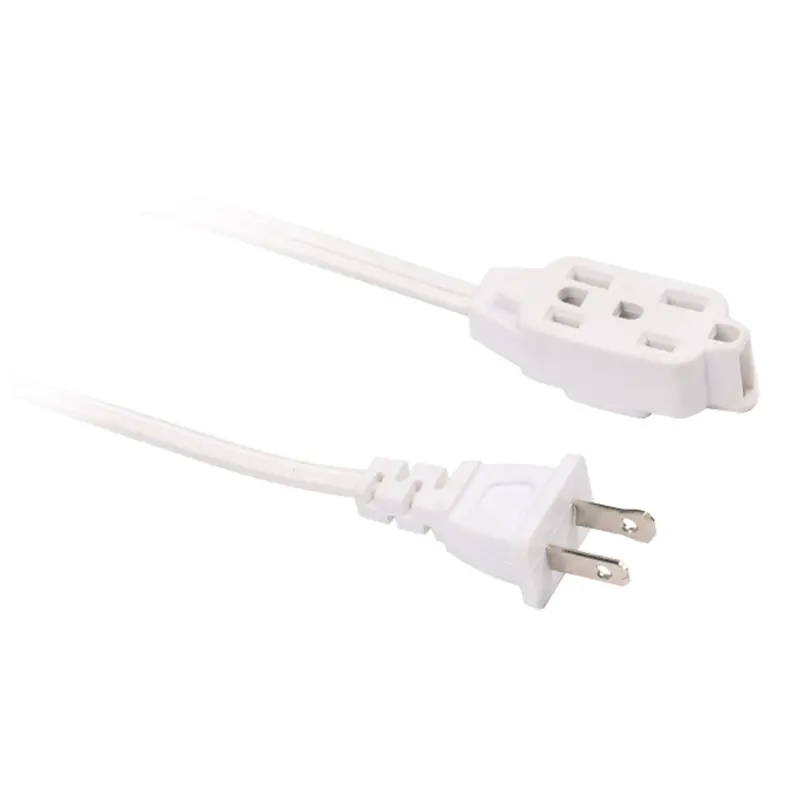 Przedłużacz do użytku domowego Spt w standardzie amerykańskim 12 V z wtyczką z dwoma bolcami i wieloma gniazdami FP-690, FP-691, FP-692, FP-693, FP-688, FP-689