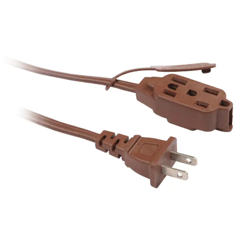 Przedłużacz do użytku domowego Spt w standardzie amerykańskim 12 V z wtyczką z dwoma bolcami i wieloma gniazdami FP-690, FP-691, FP-692, FP-693, FP-688, FP-689