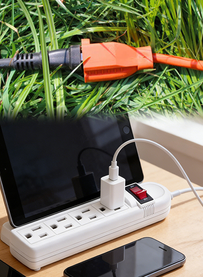 Przedłużacz do różnych urządzeń elektrycznych